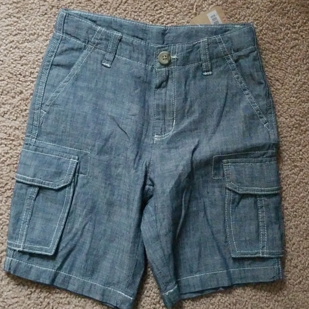 Jean Cargo Shorts